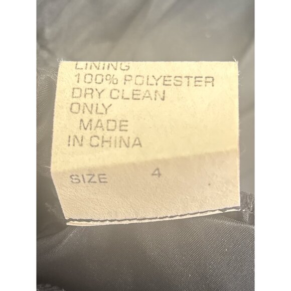 Vintage Tadashi Collection Black Draped Surplice Fit & Flare Cocktail Dress Wome - Picture 9 of 12